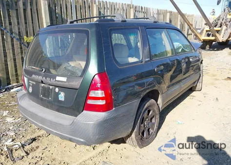 2003 Subaru Forester X from USA, damaged, VIN JF1SG63673H772207